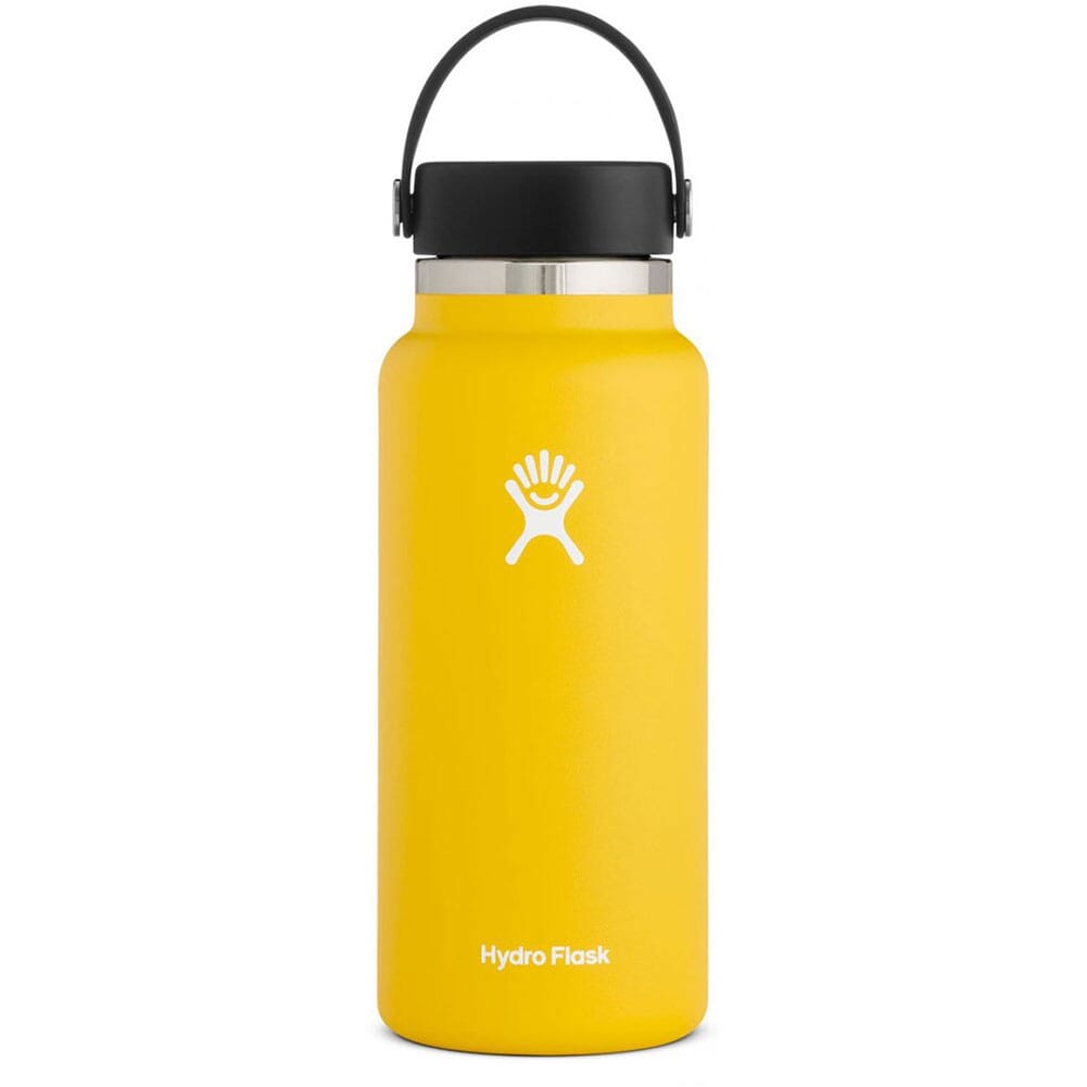 Hydro Flask, Tumbler Wide Mouth With Flex Cap 32 oz, Sunflower/DENT