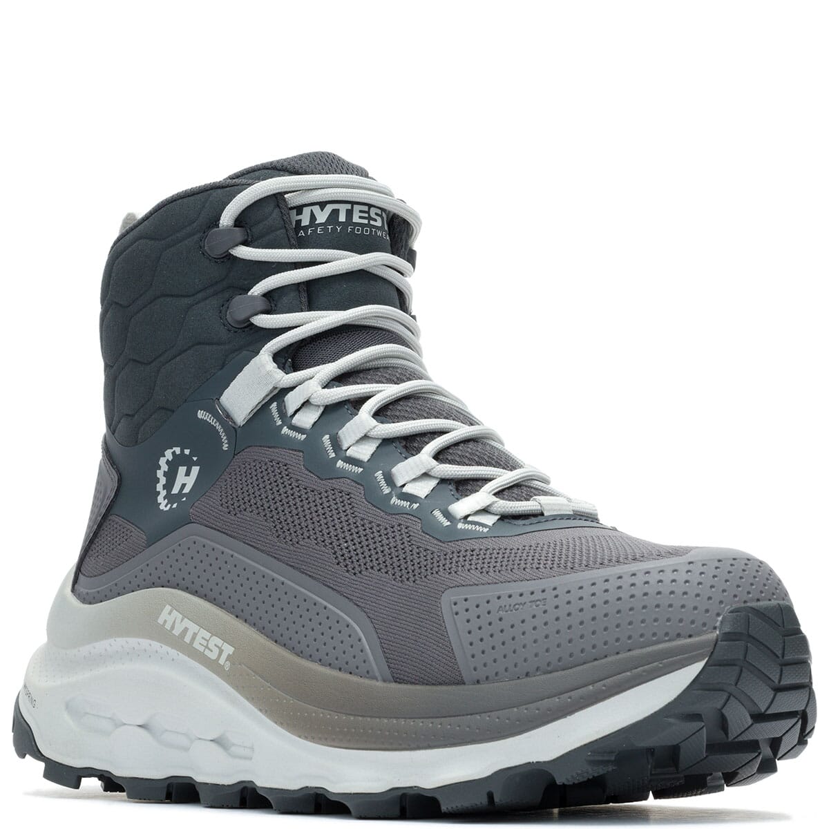 HYTEST Men's ENDEAVOR HYSPRG Mid Alloy Toe Safety Boots - Shadow