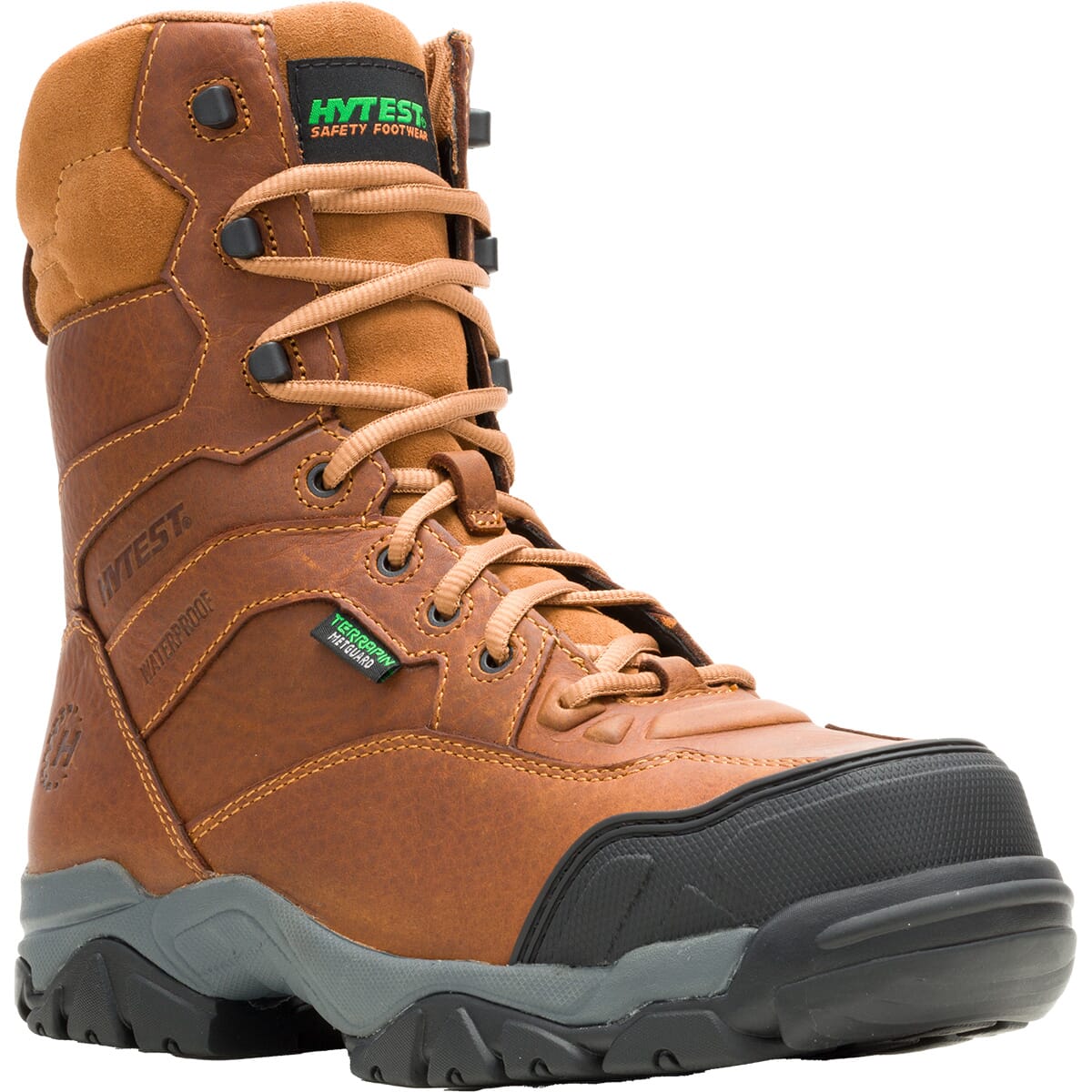 HYTEST Men's Apex 2 Xergy Met Guard Nano Toe Safety Boots - Brown