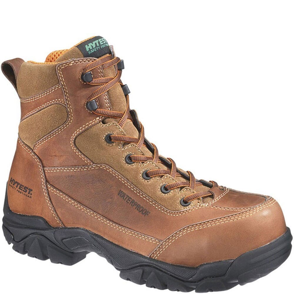 Image for Hytest Men's Apex WP Safety Boots - Brown from elliottsboots