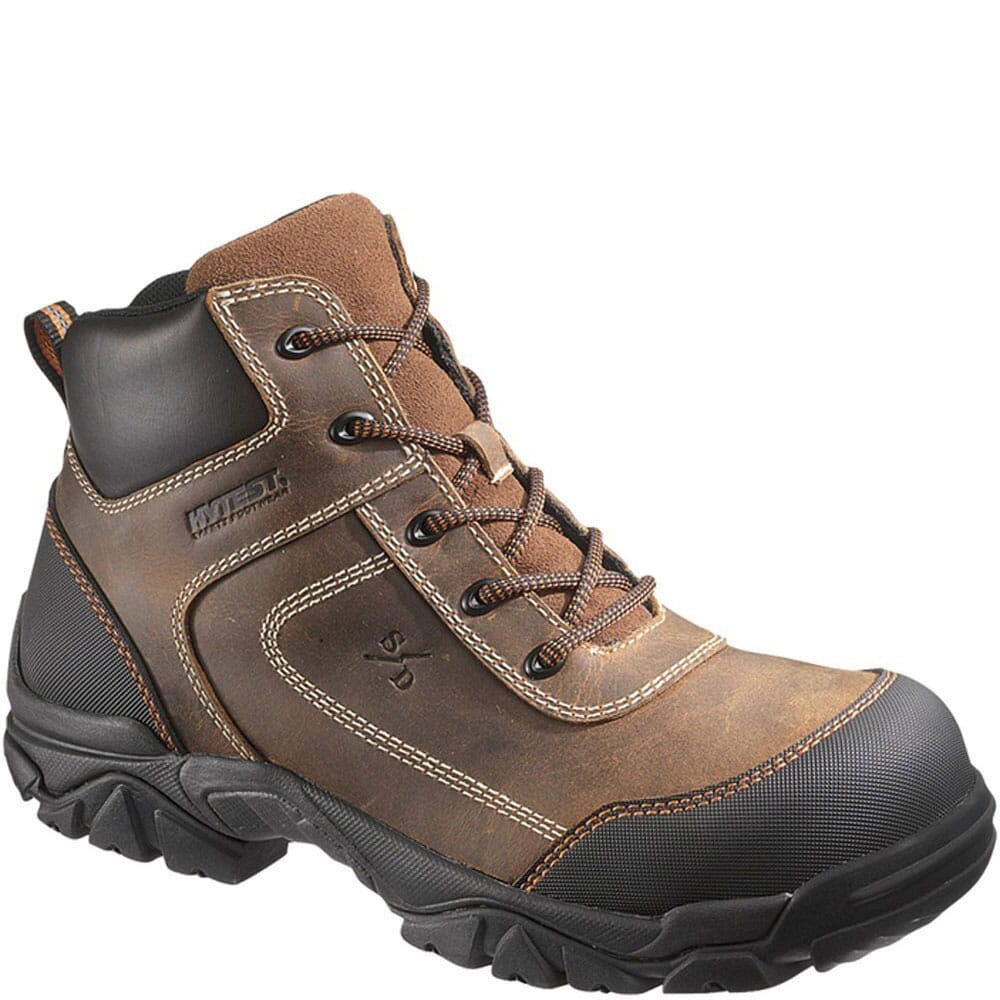 Hytest Unisex SD Comp Safety Boots - Brown | elliottsboots