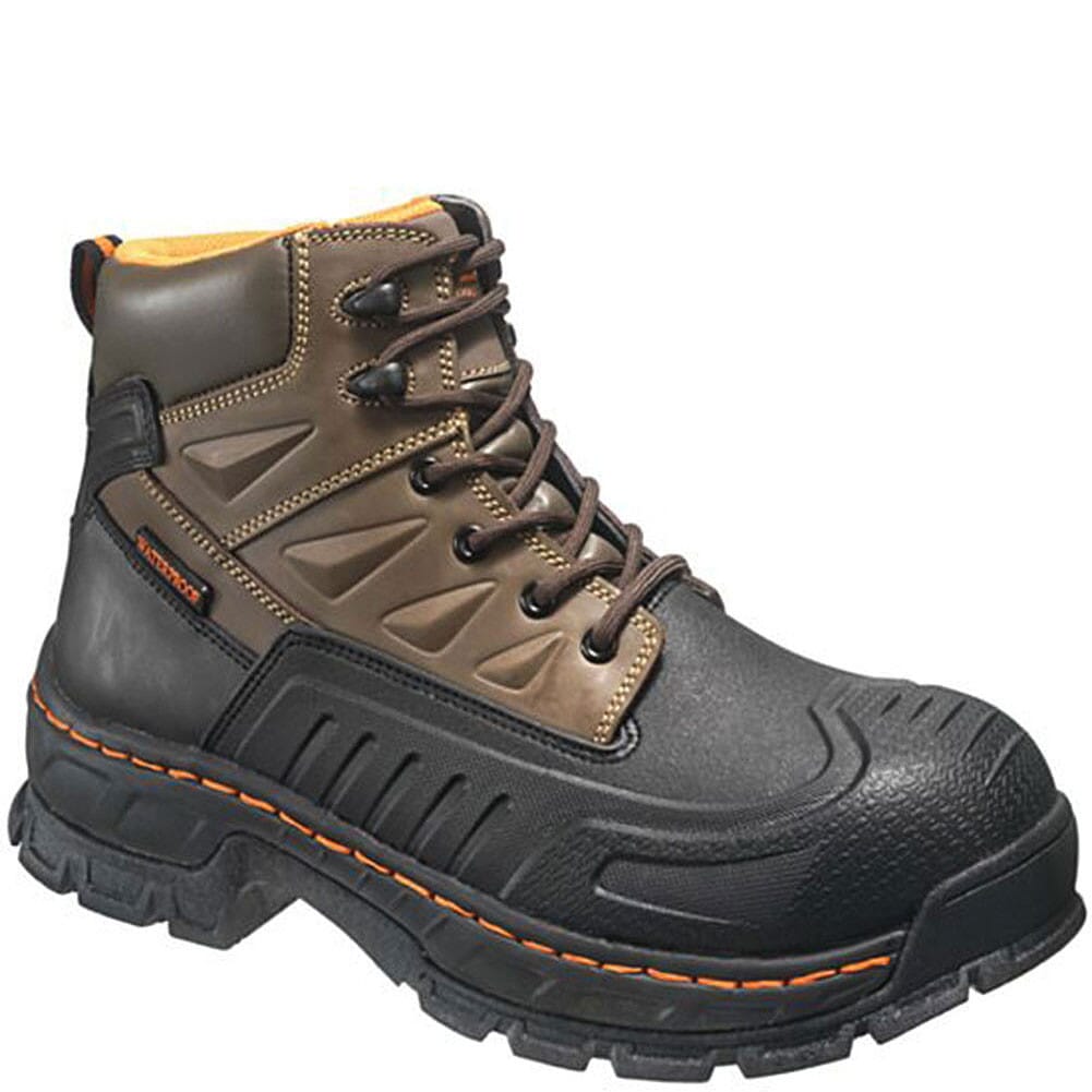 Hytest Men's Insulated WP Safety Boots - Brown | elliottsboots