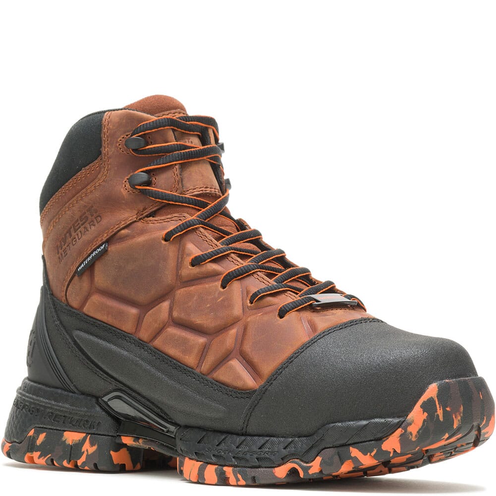 Hytest Men's Trio Xergy Metatarsal Guard Safety Boots Brown, 41% OFF
