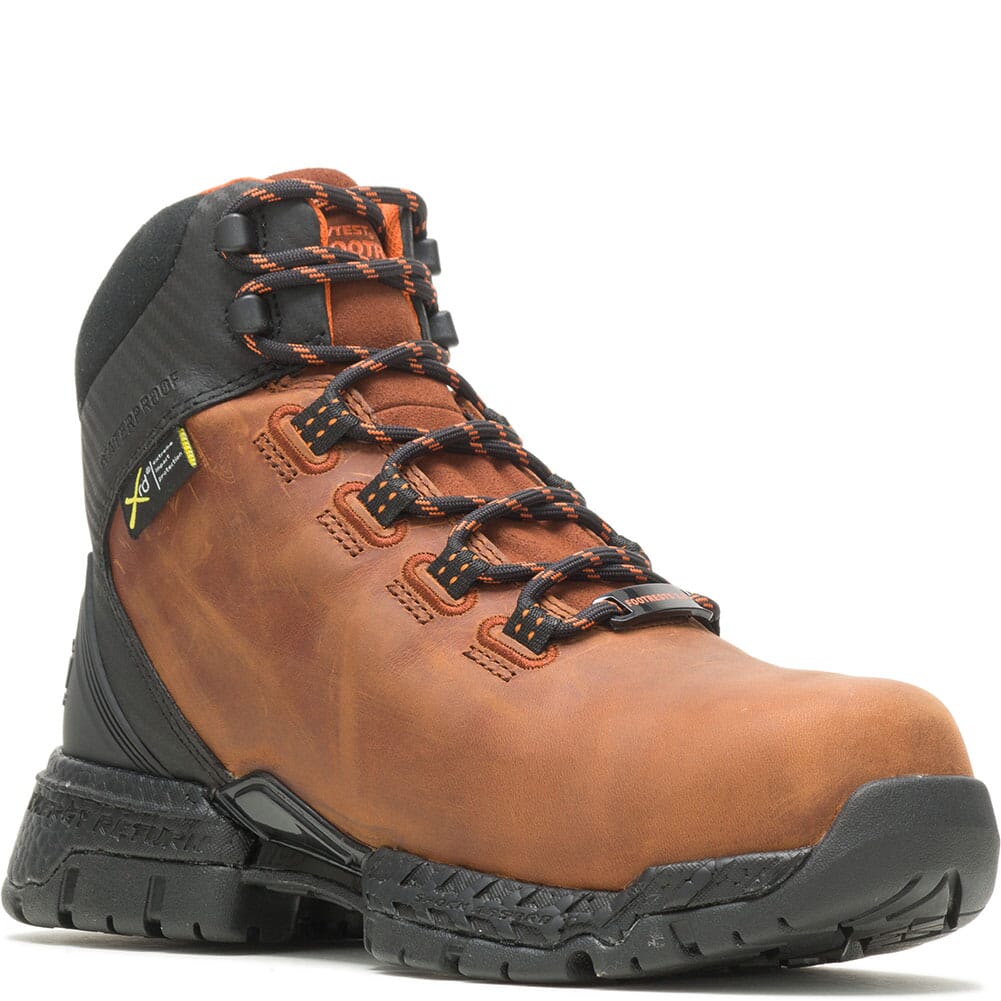 Image for Hytest Men's 2.0 Maya WP Met Guard Safety Boots - Brown from elliottsboots