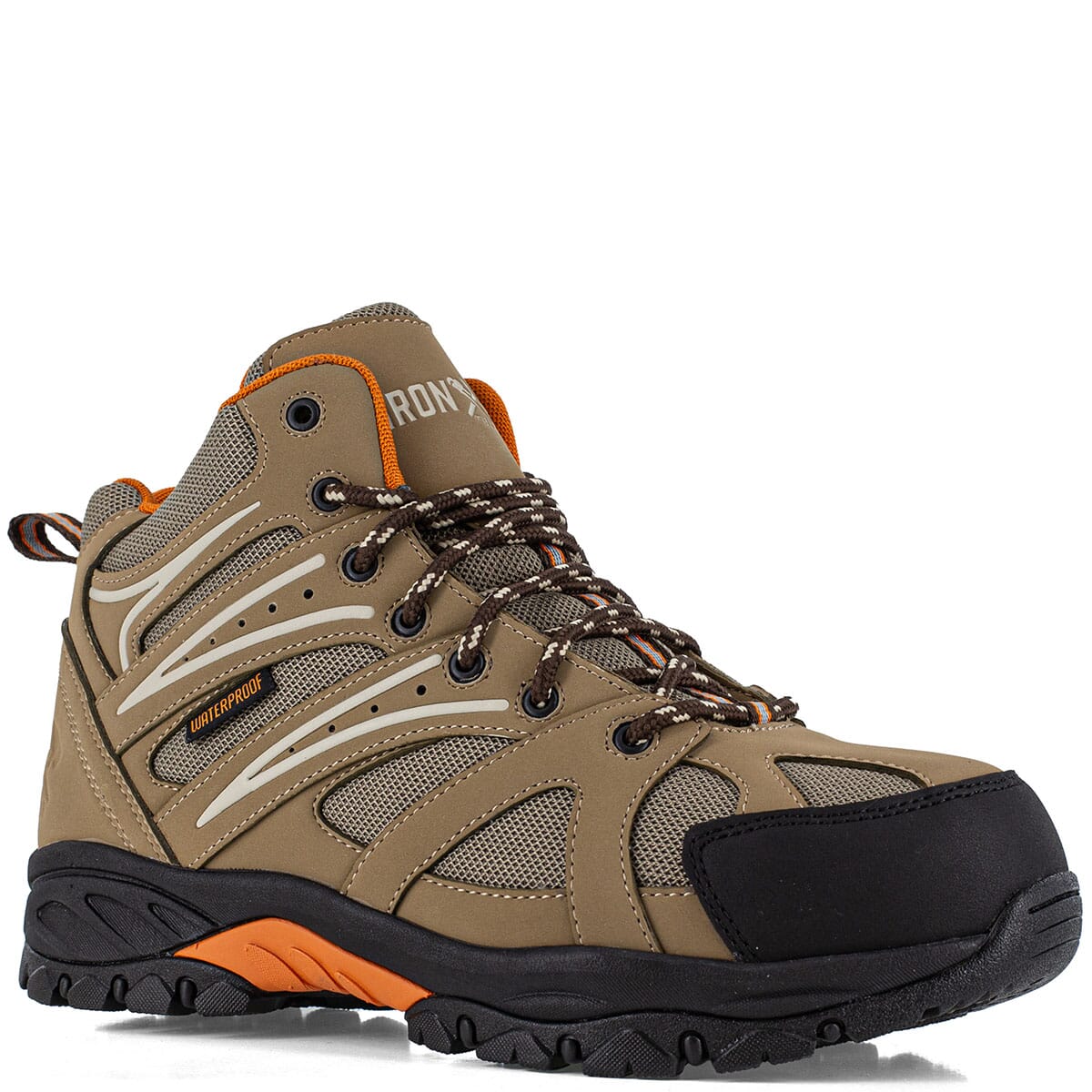 Iron Age Men's Surveyor Composite Toe Safety Boots - Brown
