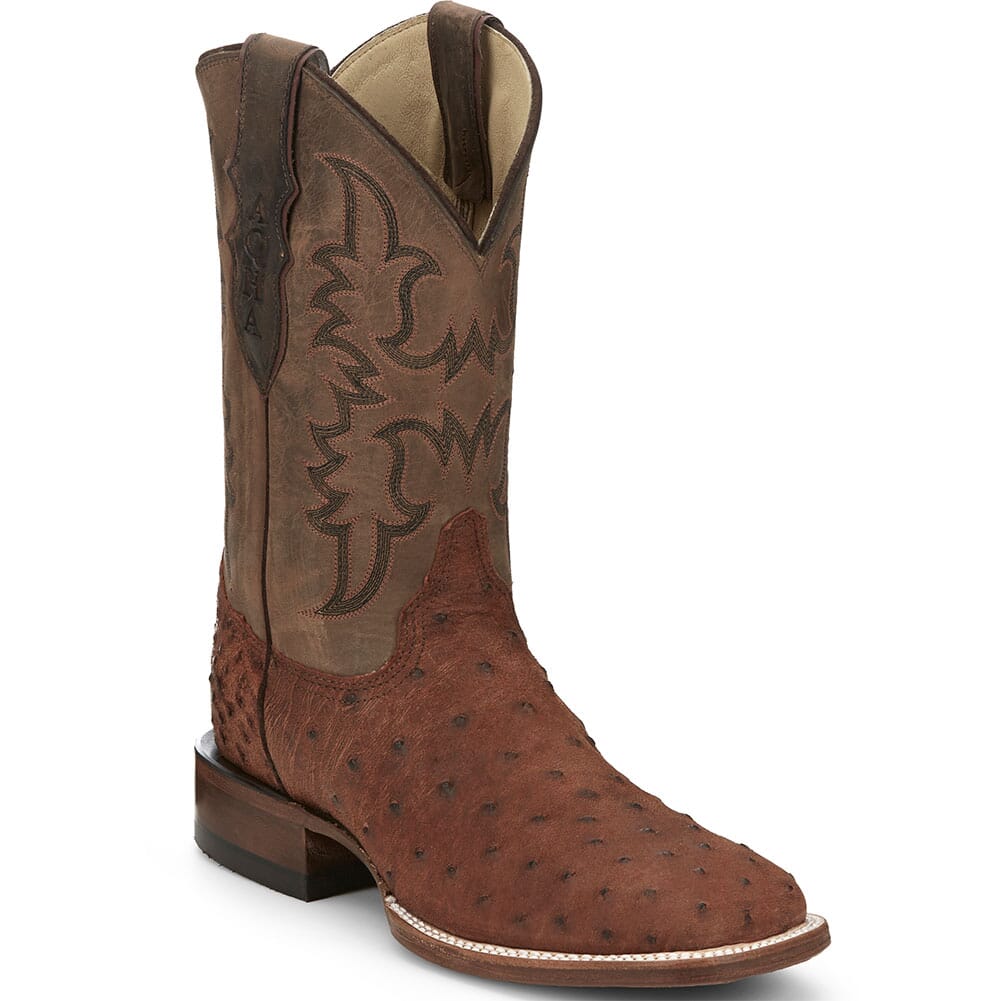 Image for Justin Men's Belmont Western Boots - Wild Brandy from elliottsboots