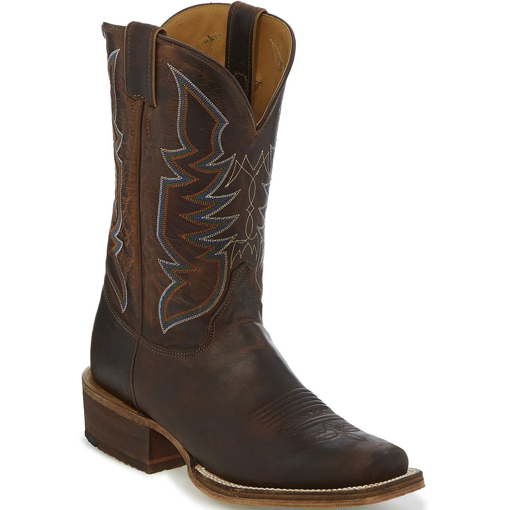 Justin Men's Navigator Western Boots - Stone Age | bootbay