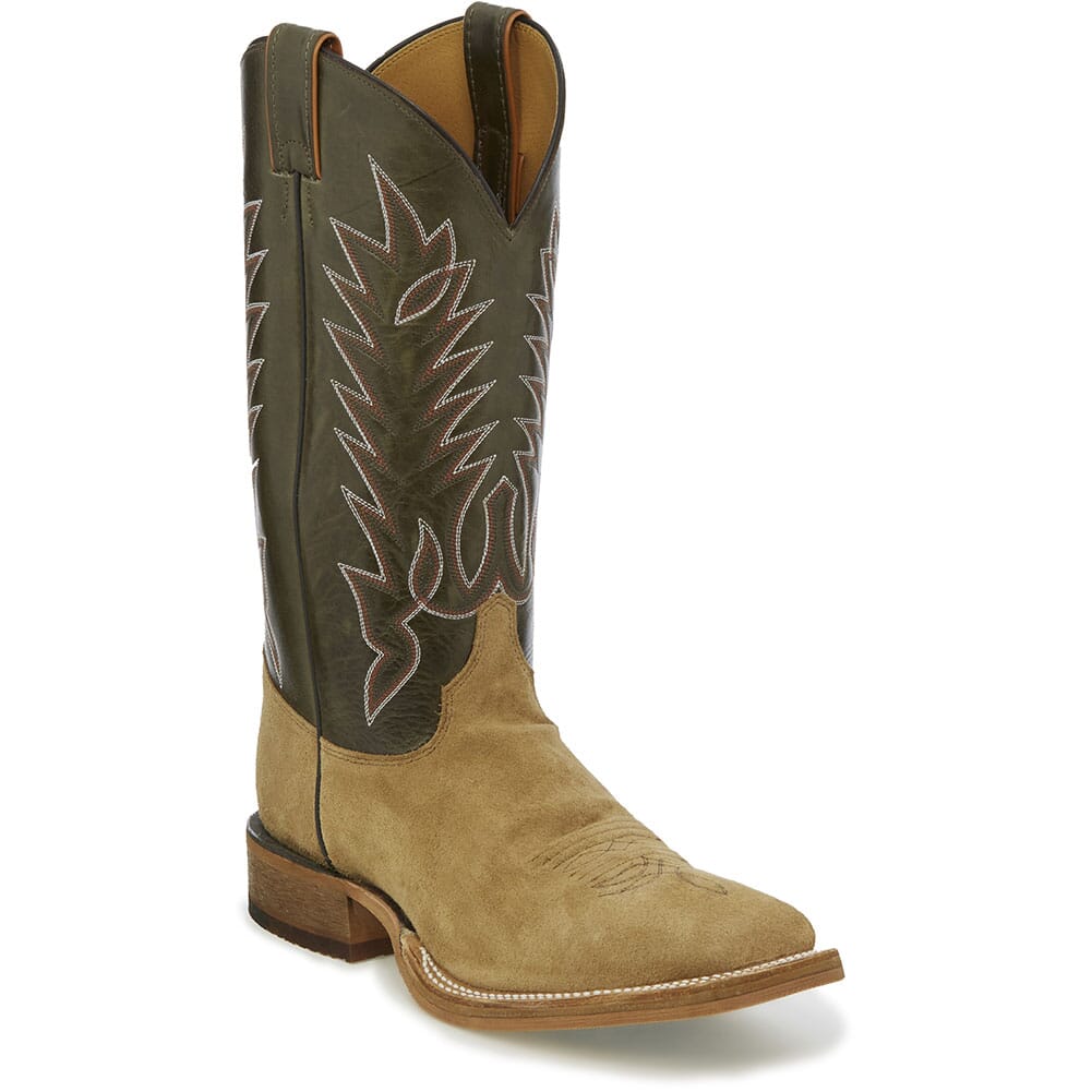 justin kerrville khaki boots