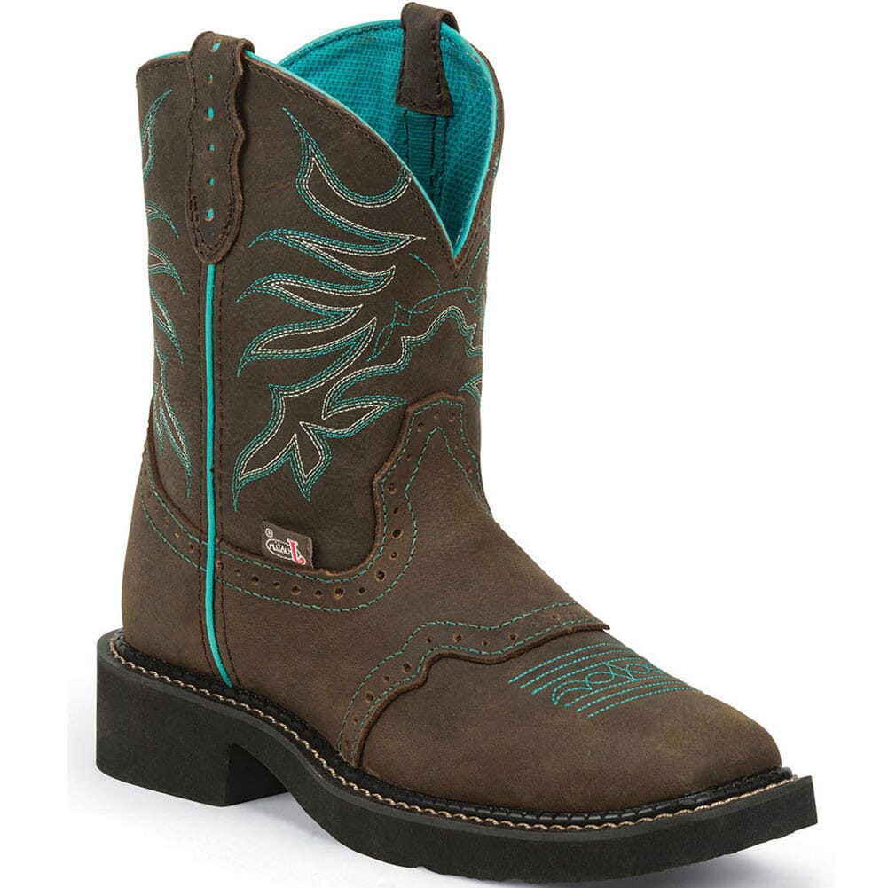 Image for Justin Women's Gypsy Western Boots - Chocolate Puma from elliottsboots