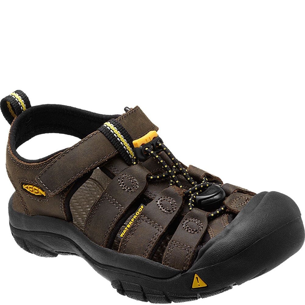 KEEN Outdoor Big Kids Newport Premium Sandals - Dark Brown  display picture 2