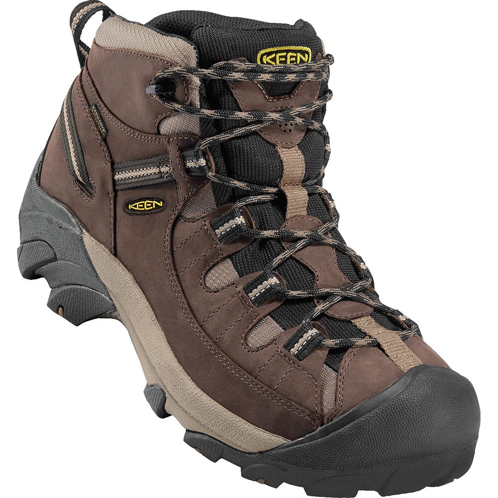 Image for KEEN Men's Targhee II Wide Hiking Boots - Shitake/Brindle from elliottsboots