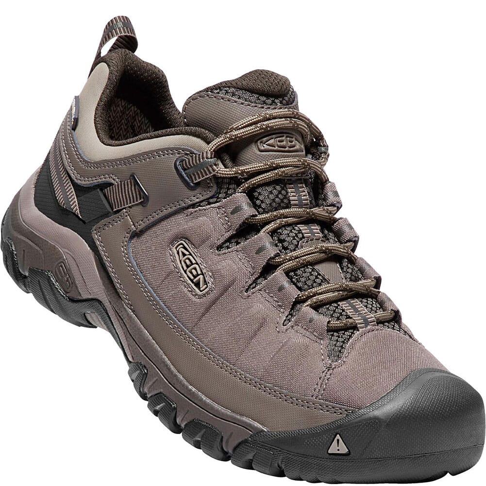 KEEN Outdoor Men s Targhee EXP WP Hiking Shoes Bungee Cord Brindle elliottsboots