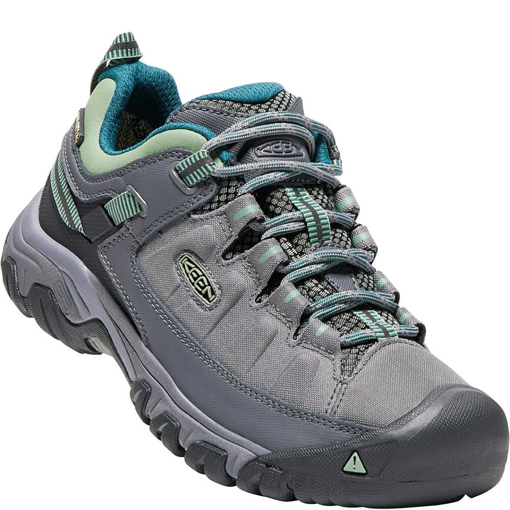 Image for KEEN Women's Targhee EXP WP Hiking Shoes - Steel Grey/Basil from bootbay
