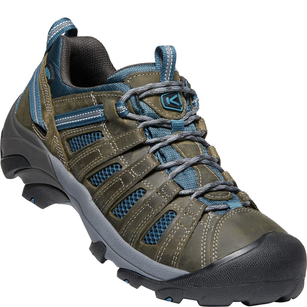 KEEN Men's Voyageur Hiking Shoes - Alcatraz/Legion Blue | elliottsboots