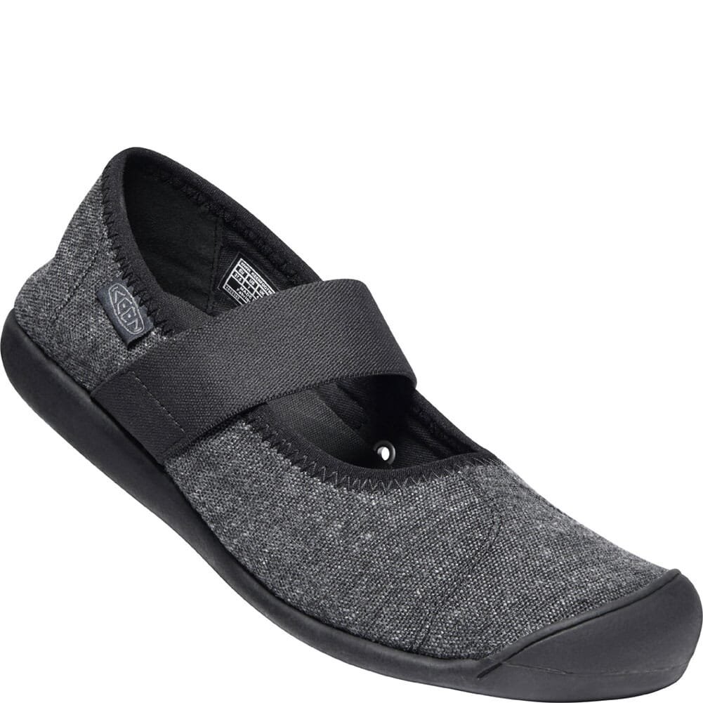 Image for KEEN Women's Sienna Canvas Mary Jane Casual Shoes - Black from bootbay