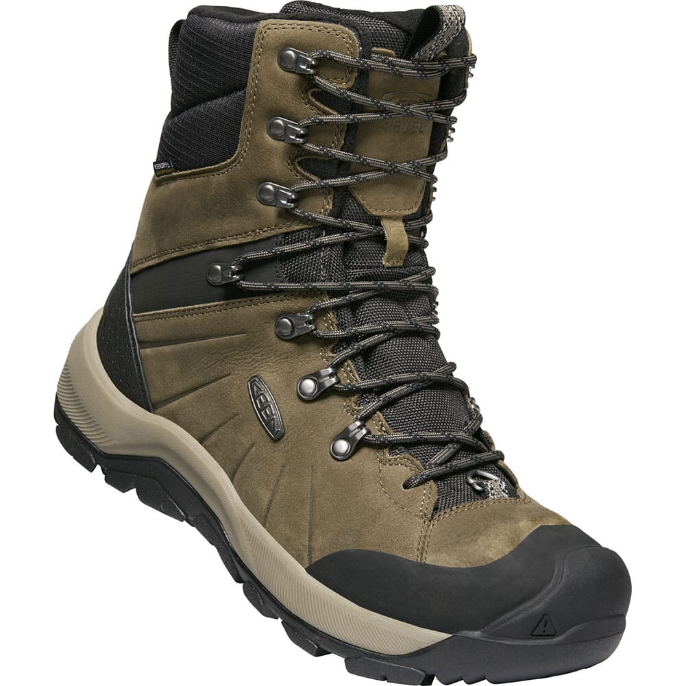 Image for KEEN Men's Revel IV High Polar Hiking Boots - Canteen/Black from elliottsboots