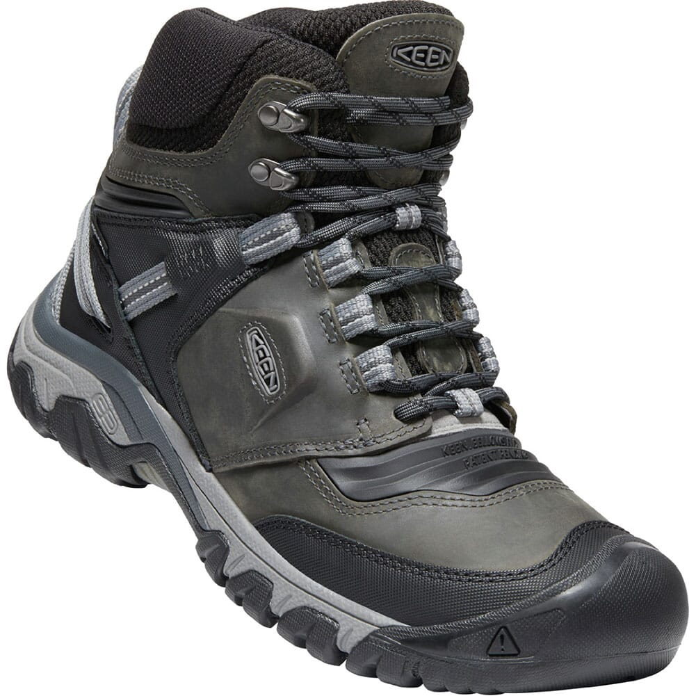 Image for KEEN Men's Ridge Flex WP Hiking Boots - Magnet/Black from elliottsboots