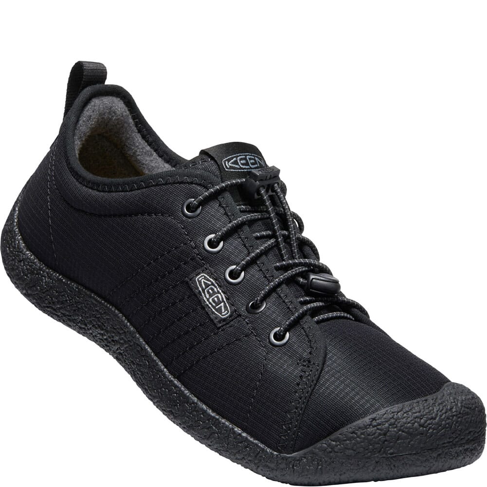 Image for KEEN Men's Howser Lace Casual Shoes - Black/Black from bootbay