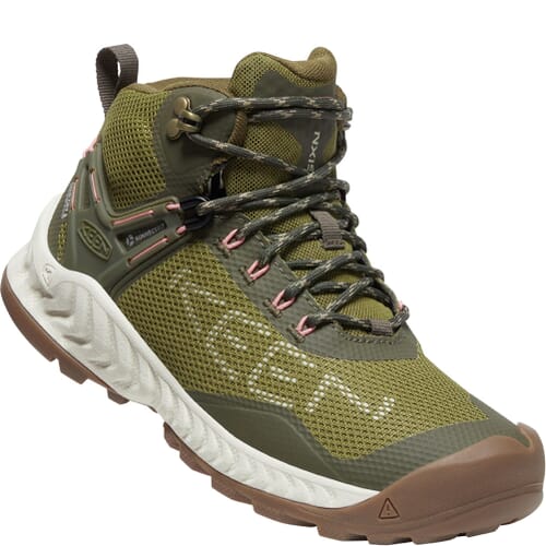 Image for KEEN Outdoor Women's NXIS EVO WP Hiking Boots - Olive Drab/Birch from elliottsboots