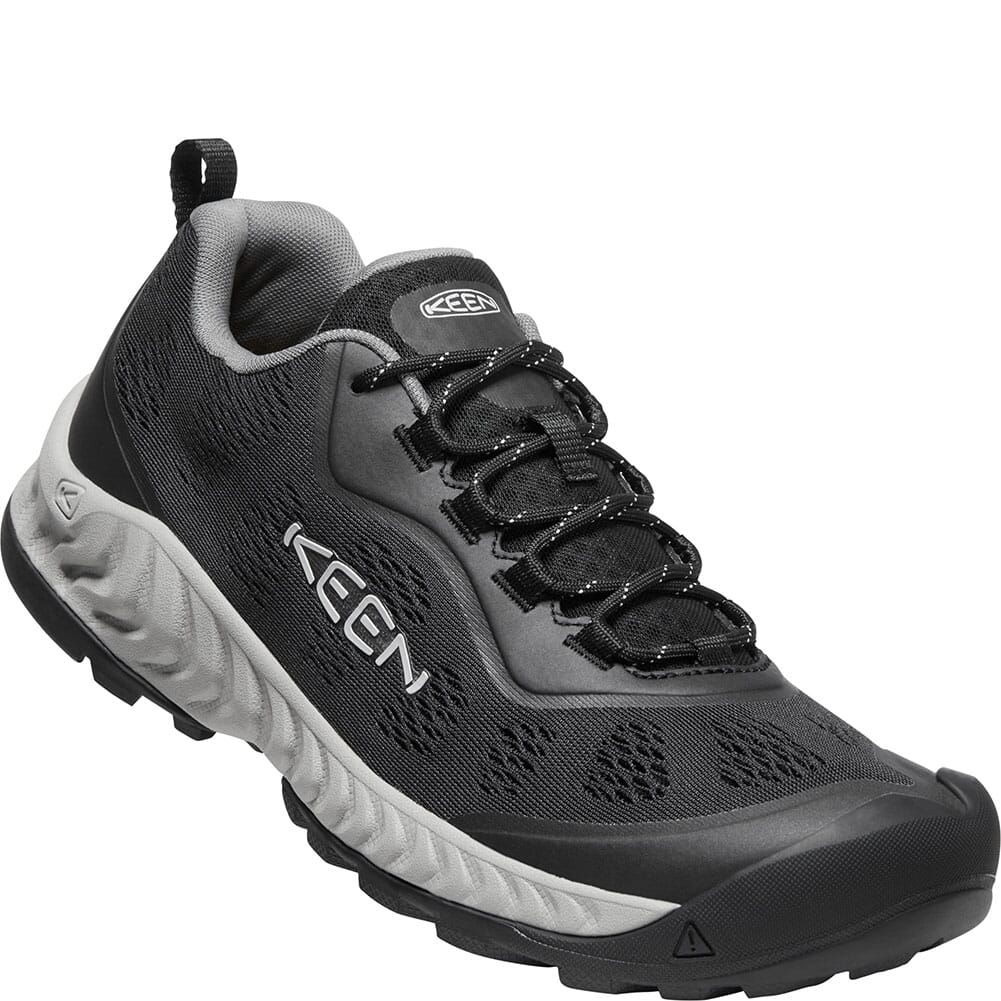 KEEN Men's NXIS Speed Hiking Shoes Black/Vapor elliottsboots