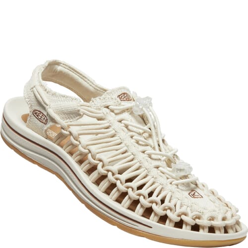 Image for KEEN Outdoor Women's UNEEK Canvas Sandals - Natural Canvas/Birch from elliottsboots