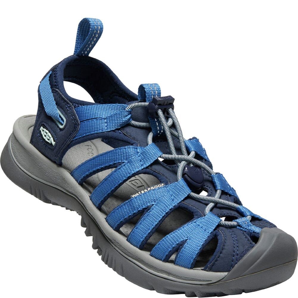 Image for KEEN Women's Whisper Sandals - Blue Depths/Bright Cobalt from elliottsboots