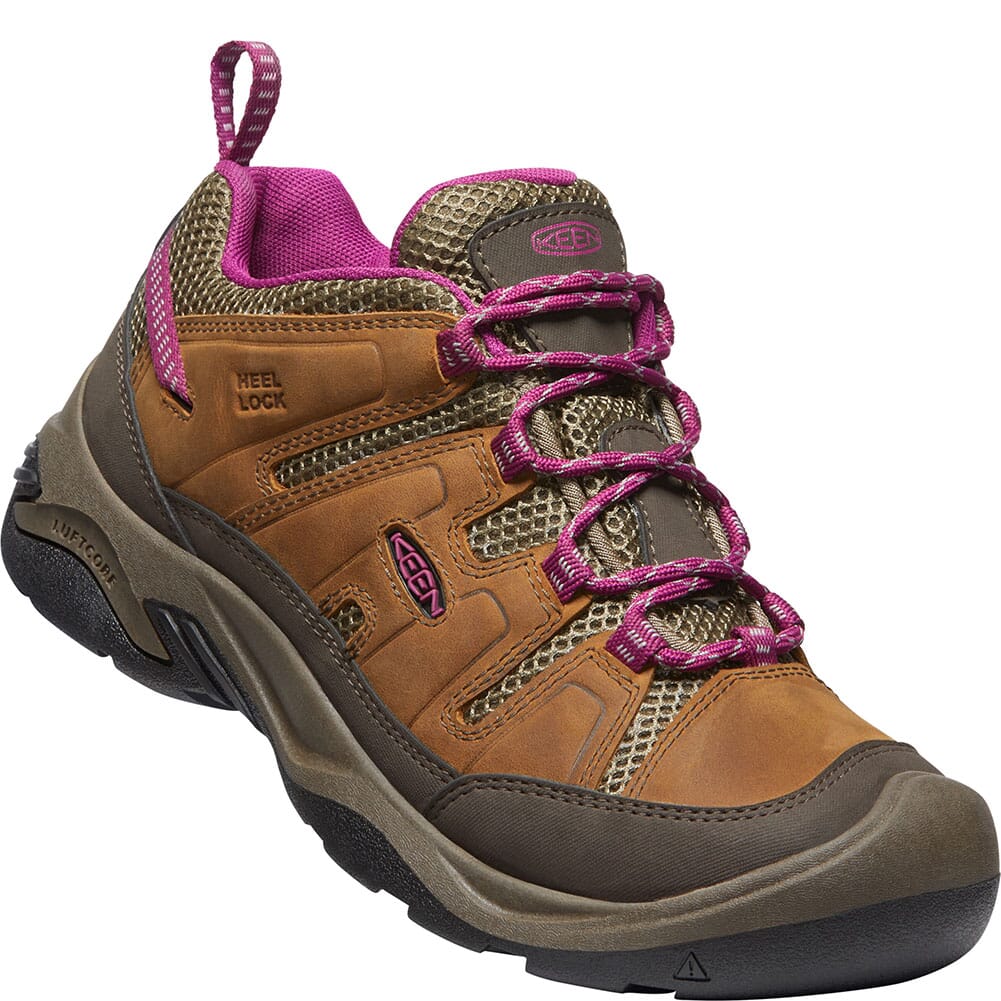 KEEN Women's Circadia Vent Hiking Shoes - Syrup/Boysenberry | elliottsboots