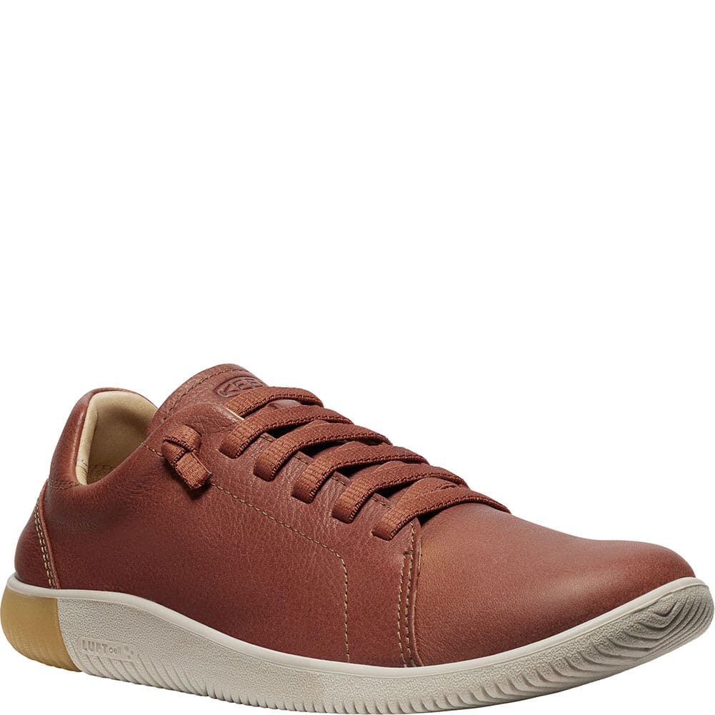 KEEN Outdoor Men's KNX Leather Sneakers - Tortoise Shell