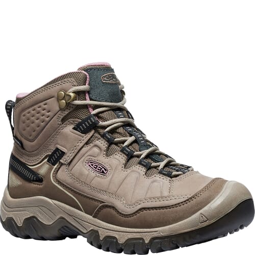 Image for KEEN Outdoor Women's Targhee IV WP Hiking Boots - Brindle/Nostalgia Rose from elliottsboots