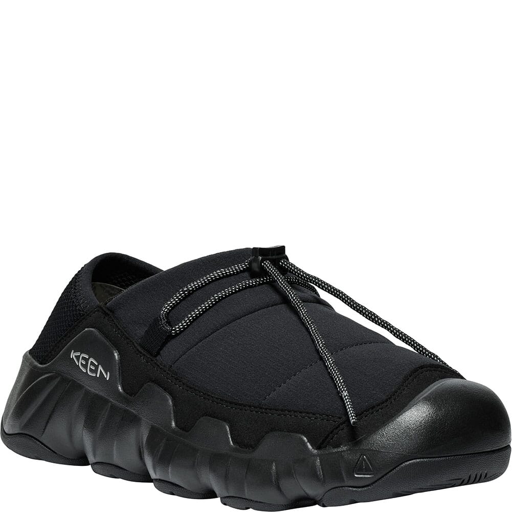 KEEN Outdoor Men's Hypowser Wrap Slip On Shoes - Black/Black