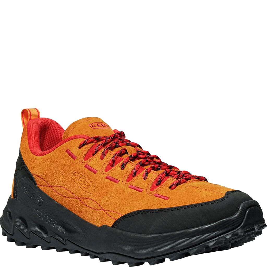 KEEN Men's Jasper Zionic Athletic Shoes - Orange Pepper/Aura