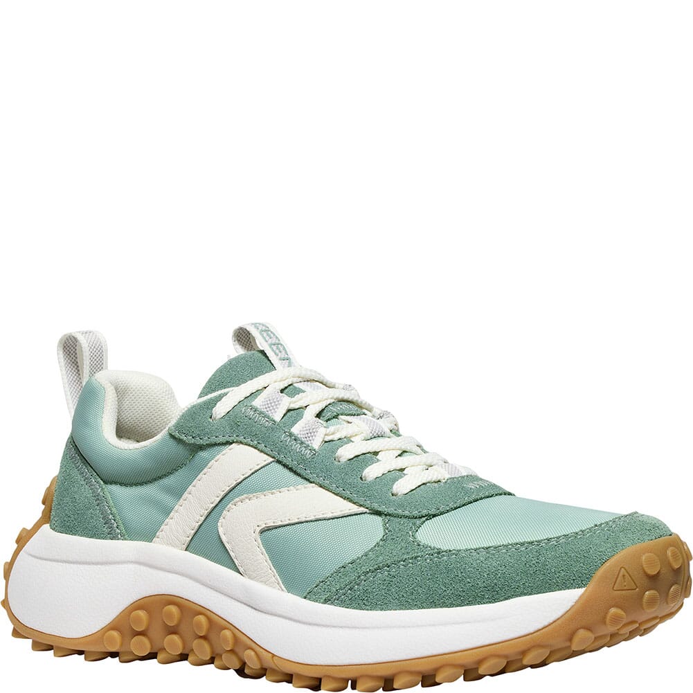 KEEN Outdoor Women's KS86 Leather Sneakers - Dark Forest/Star