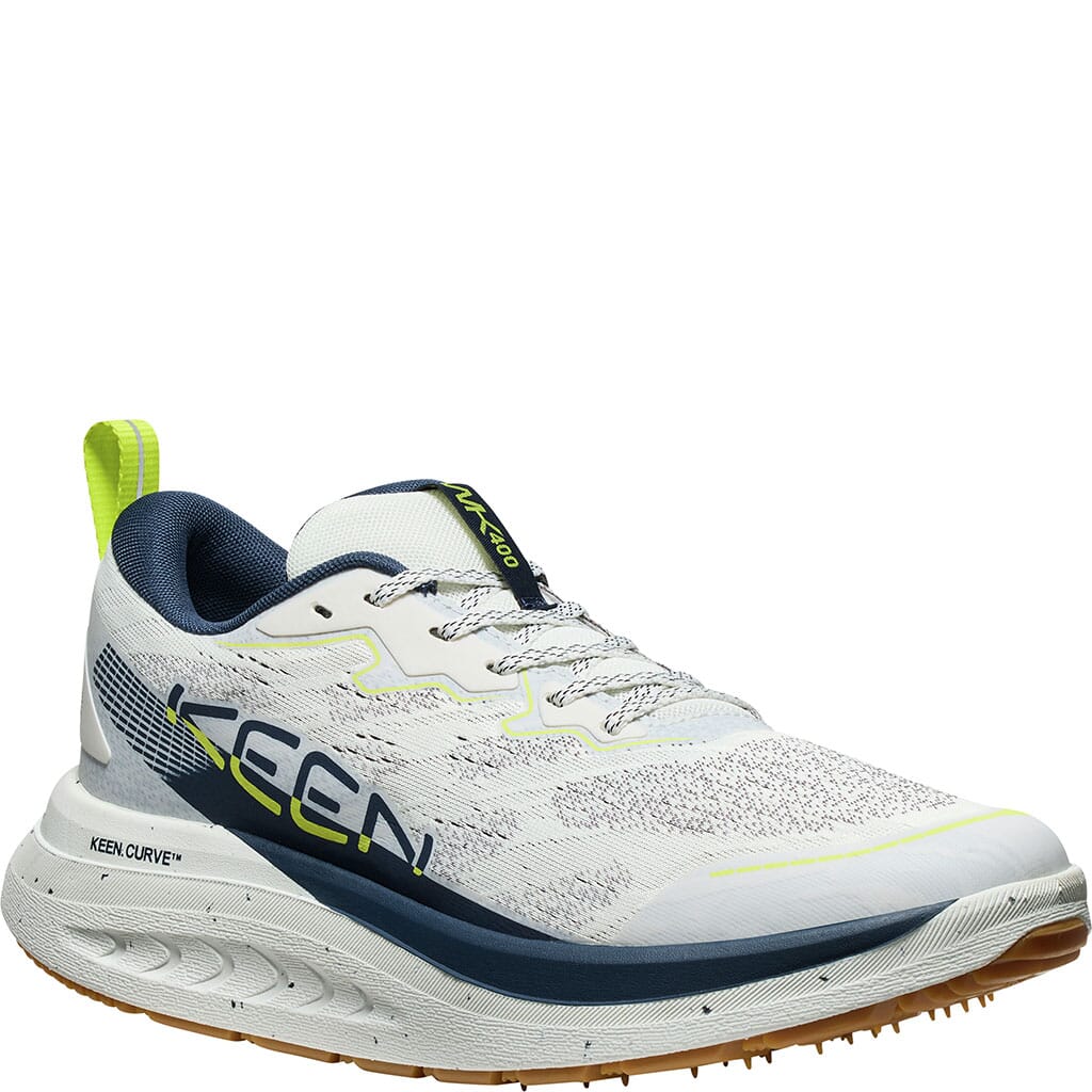 KEEN Men's WK400 X2 Walking Shoes - Star White/Naval Academy KEEN Men's WK400 X2 Walking Shoes - Star White/Naval Academy