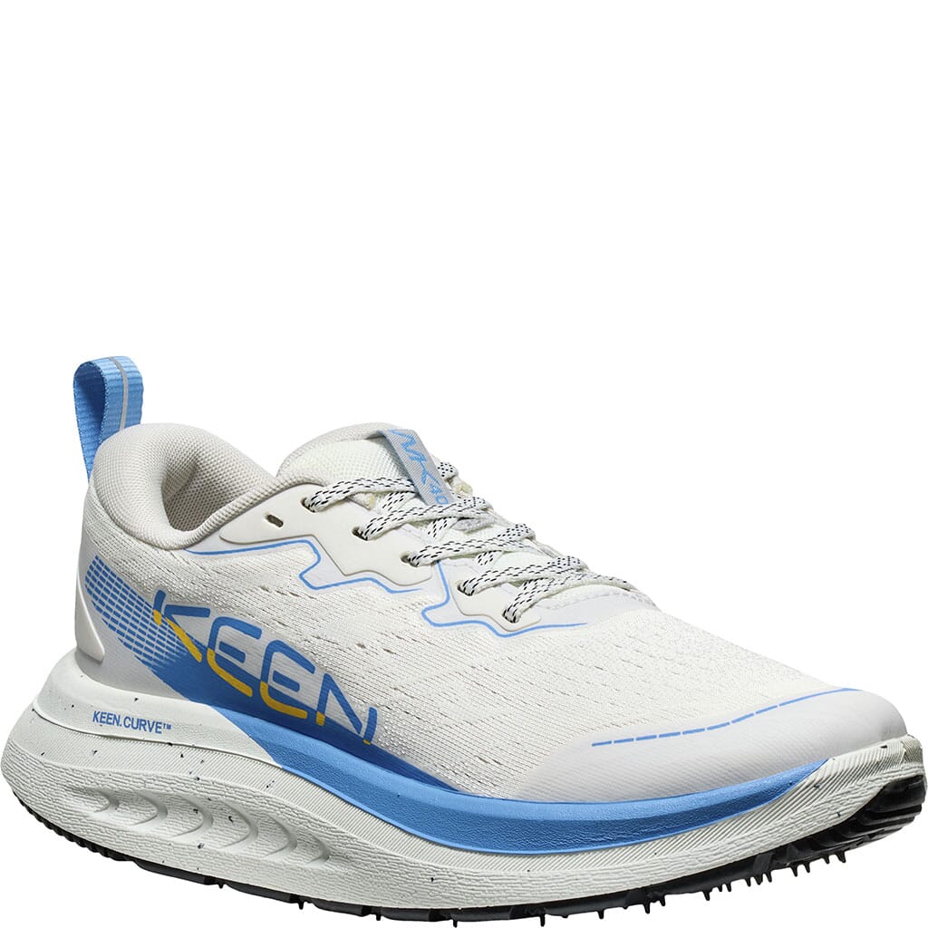 KEEN Women's WK400 X2 Walking Shoes - Star White/Marina