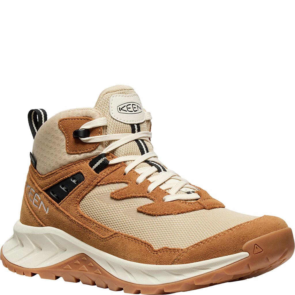 KEEN Women's Hightrail Waterproof Hiking Boots - Safari/Chipmunk