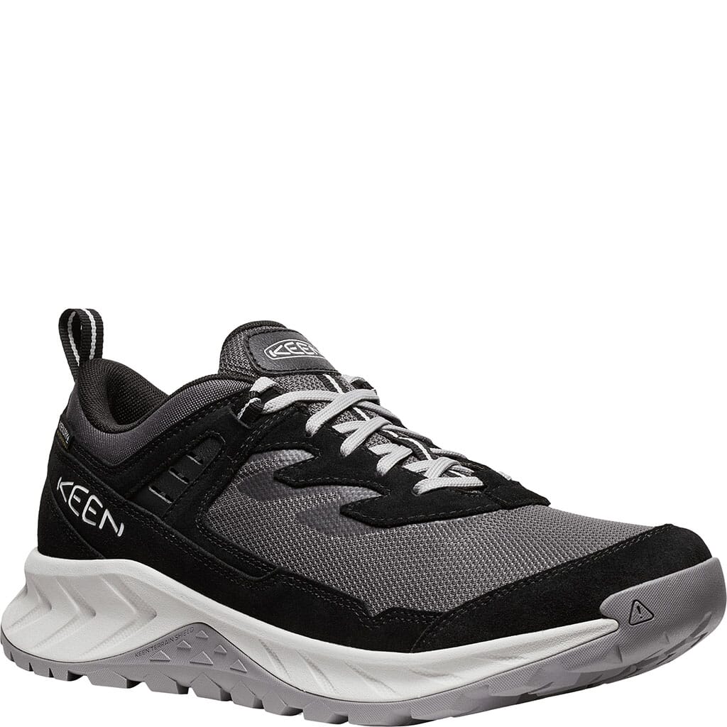 KEEN Men's Hightrail Waterproof Hiking Shoes - Black/Vapor