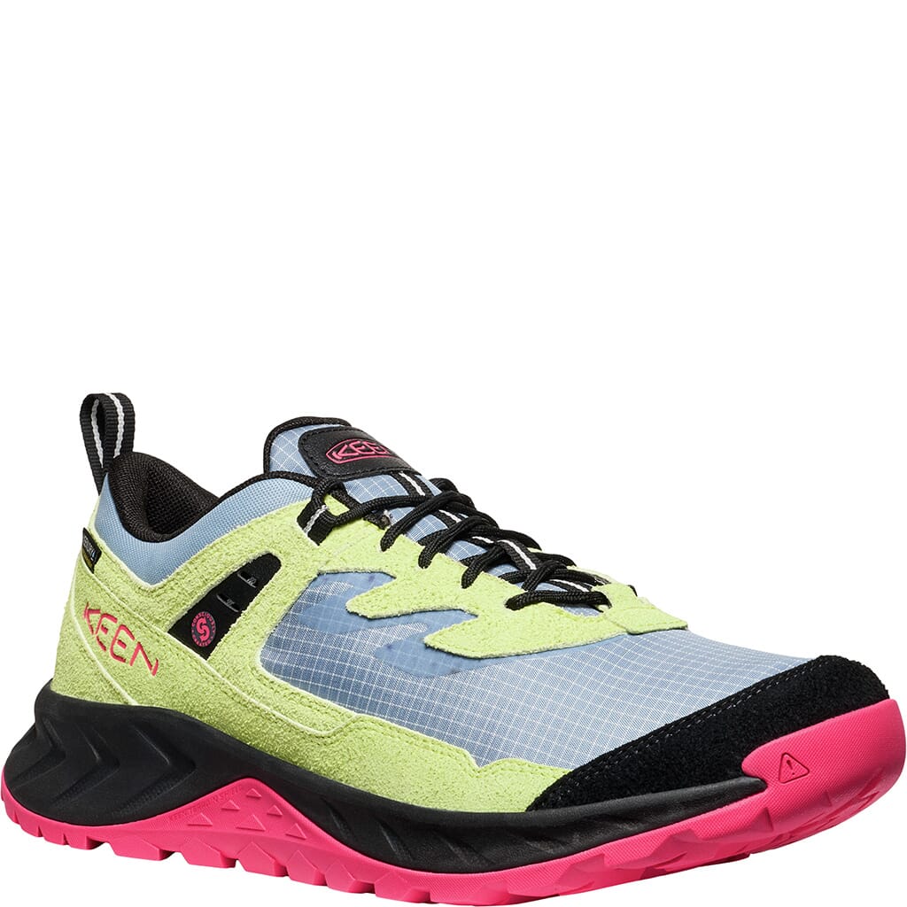 Keen Men's Hightrail Mid Waterproof Hiking Boot Brindle/Oak Buff / 9.5 - View #6