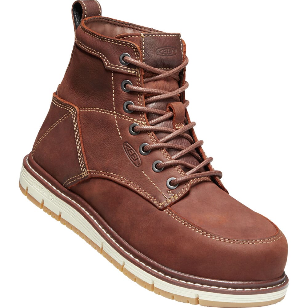 Image for KEEN Utility Women's San Jose Safety Boots - Gingerbread/Gum from bootbay