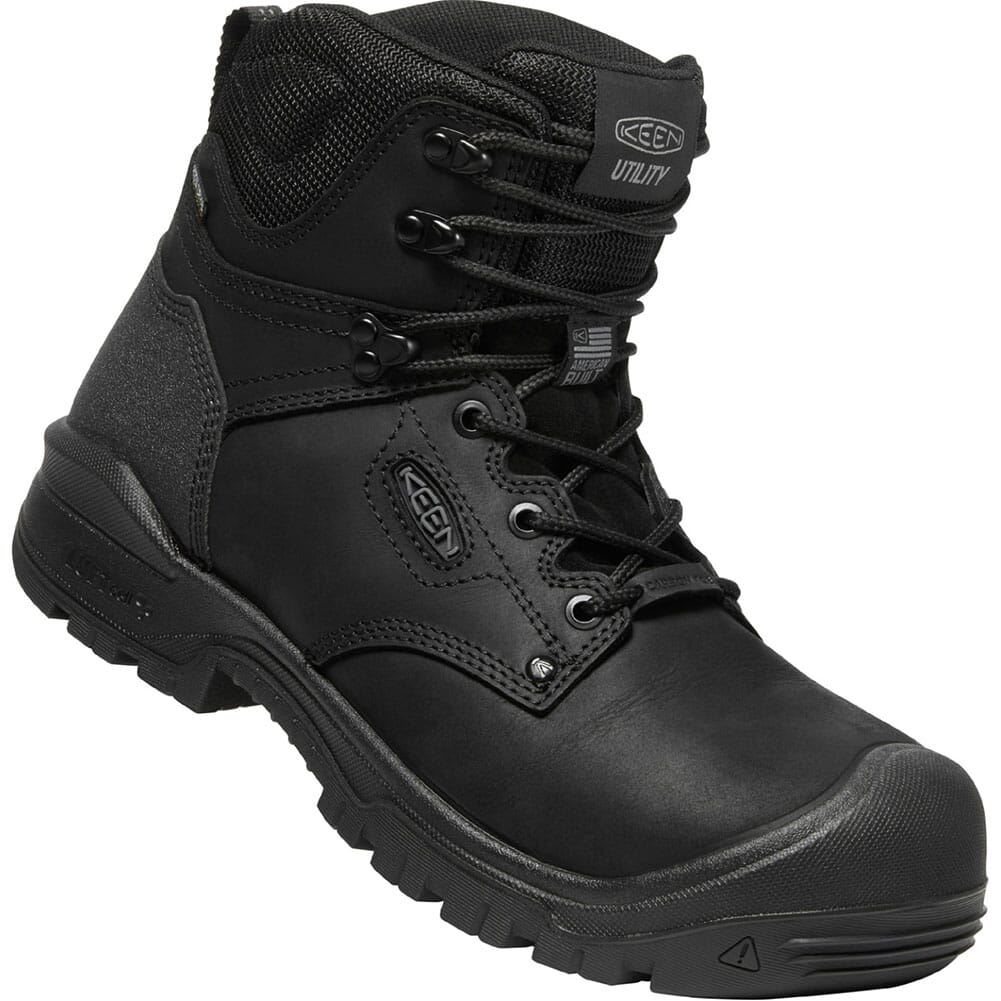 Image for KEEN Utility Men's Independence WP Safety Boots - Black/Black from elliottsboots