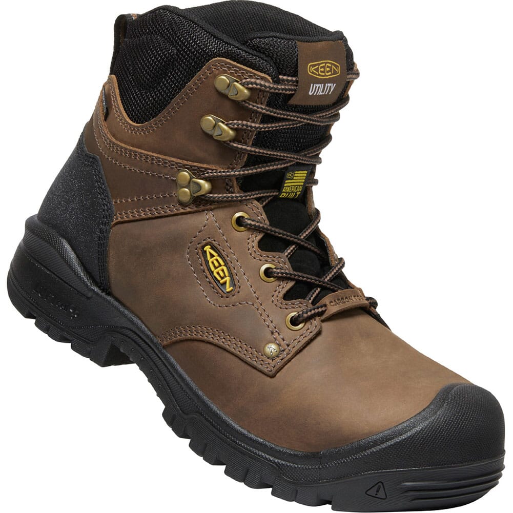 Image for KEEN Utility Men's Independence WP Safety Boots - Dark Earth/Black from elliottsboots