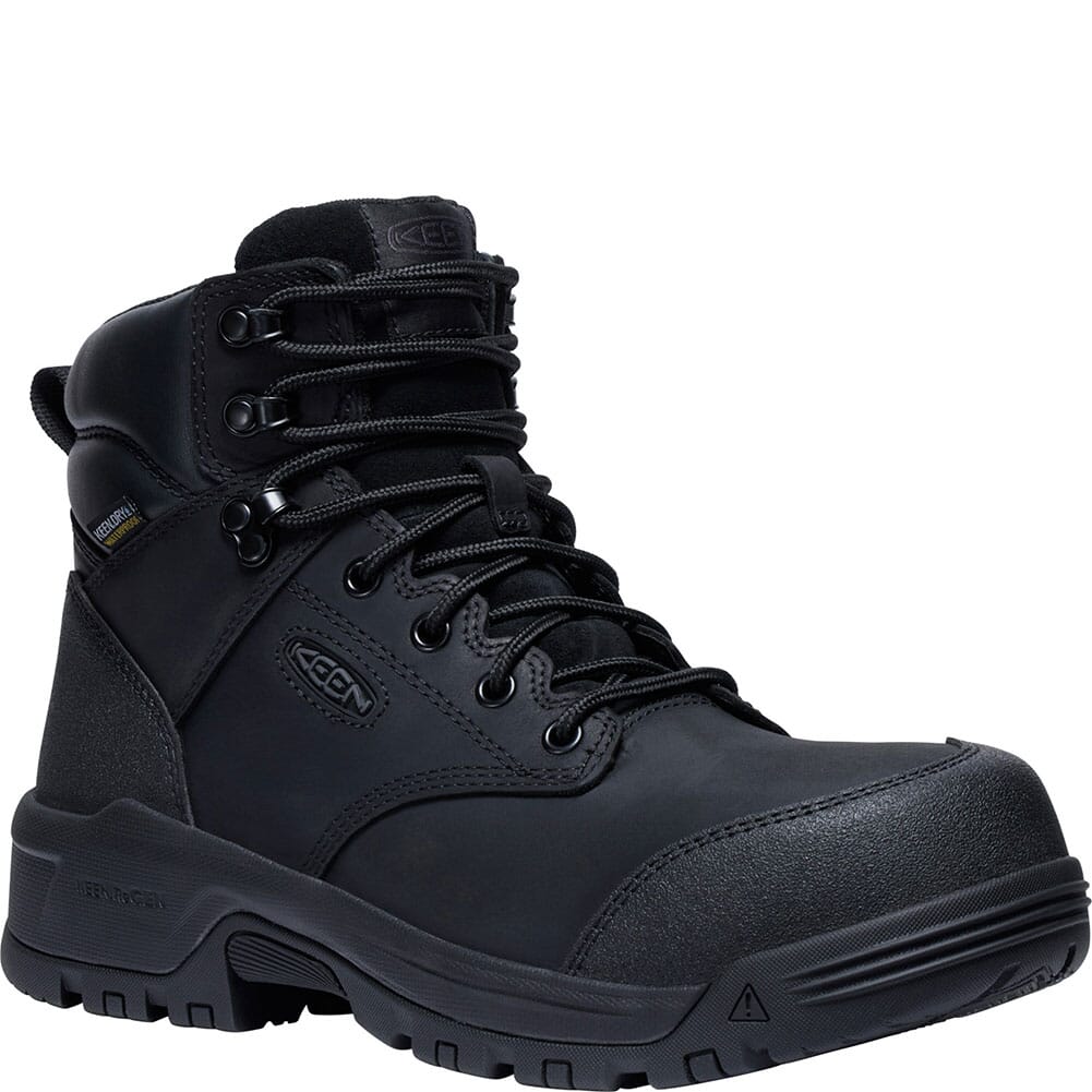 Keen Men\'s Black uility Leather Boots 11.5 D Men main image 2