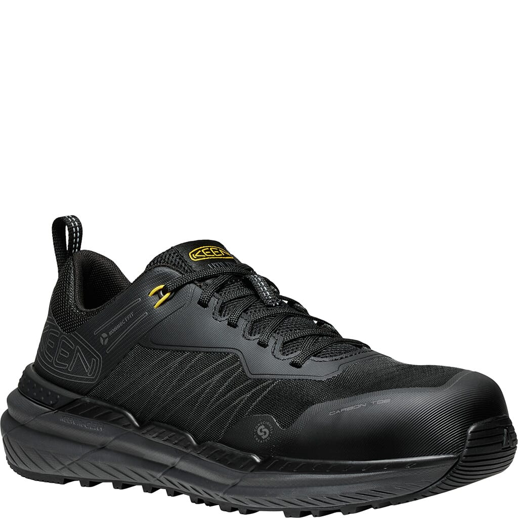 KEEN Utility Men's Speedworks Comp Toe Safety Shoes - Black/Steel