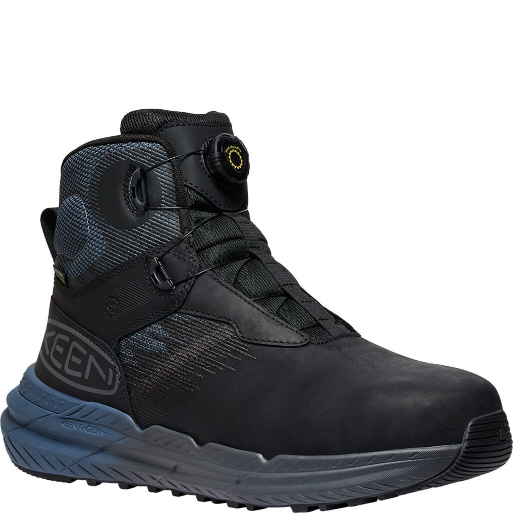 KEEN Utiity Men's Snapline RatchetFit Safety Boots - Indigo/Black