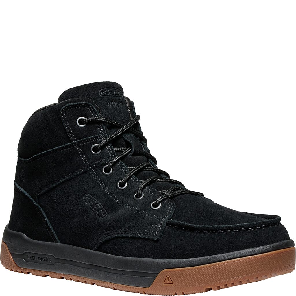 KEEN Utilities Men's Gibson Work Boots - Black/Gum | elliottsboots