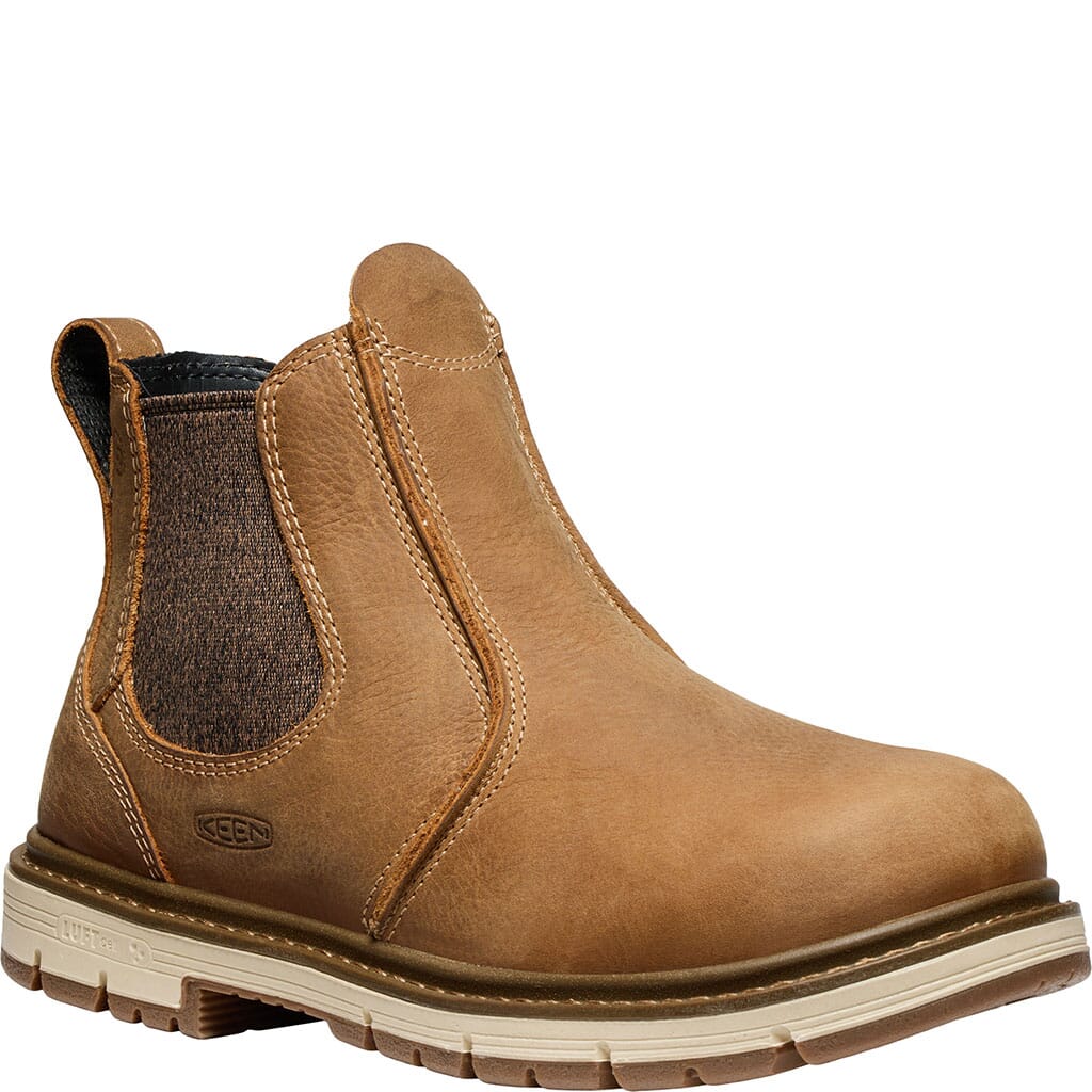 KEEN Brown Leather womensChukka Work Boots Women main image 4