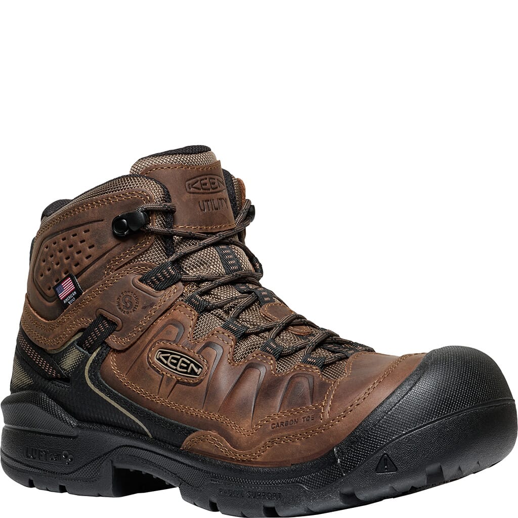keen2ページ1 KEEN Utility Men's Targhee IV WP Comp Toe Safety Boots - Dark