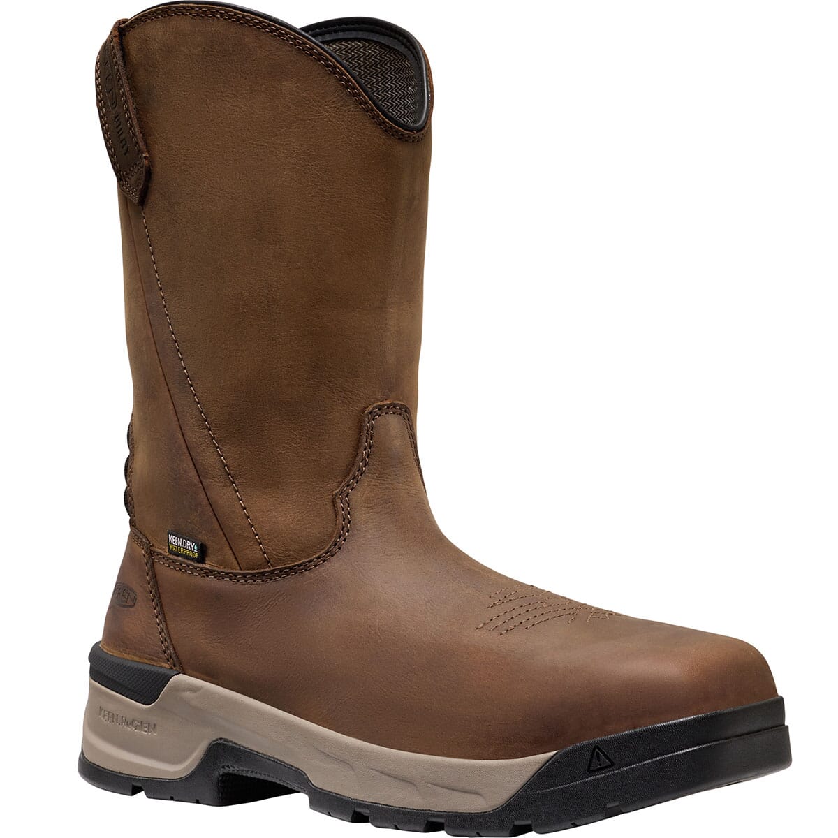 KEEN Utility Men's Flatland Pull-On Carbon Toe Safety Boots