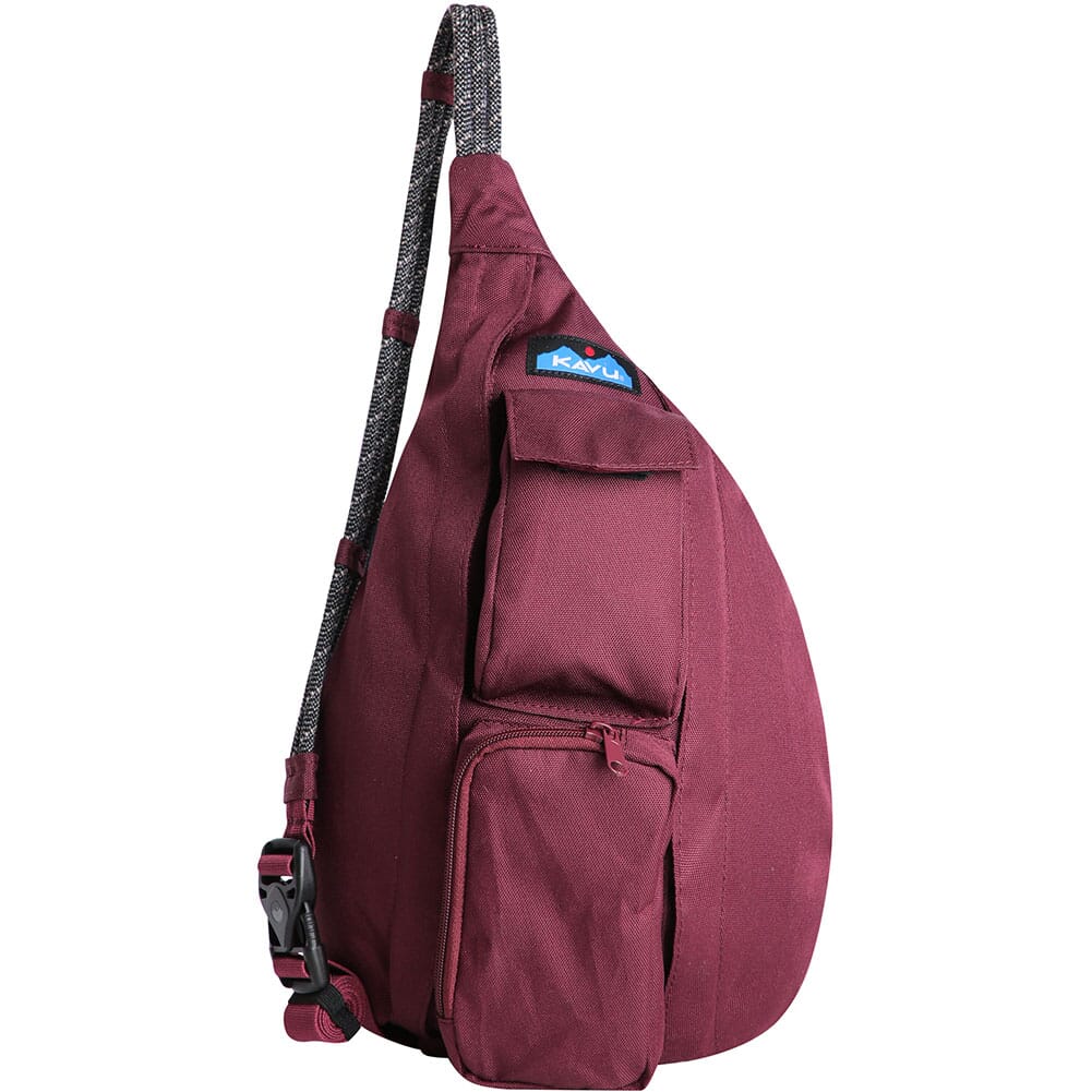 Kavu Women's Mini Rope Sling Pack Dark Cherry elliottsboots