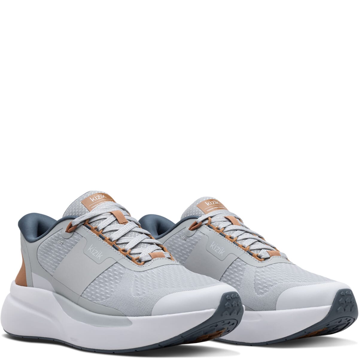 Kizik Men's Freedom Run Athletic Shoes - Harbor Mist/Hazel