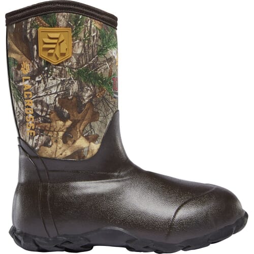 Image for LaCrosse Kid's Lil' Alpha Lite Insulated Rubber Boots - Realtree Xtra from elliottsboots